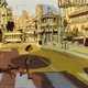 Image for article titled Concept Art For Big Hero 6's San Fransokyo Is Absolutely Charming
